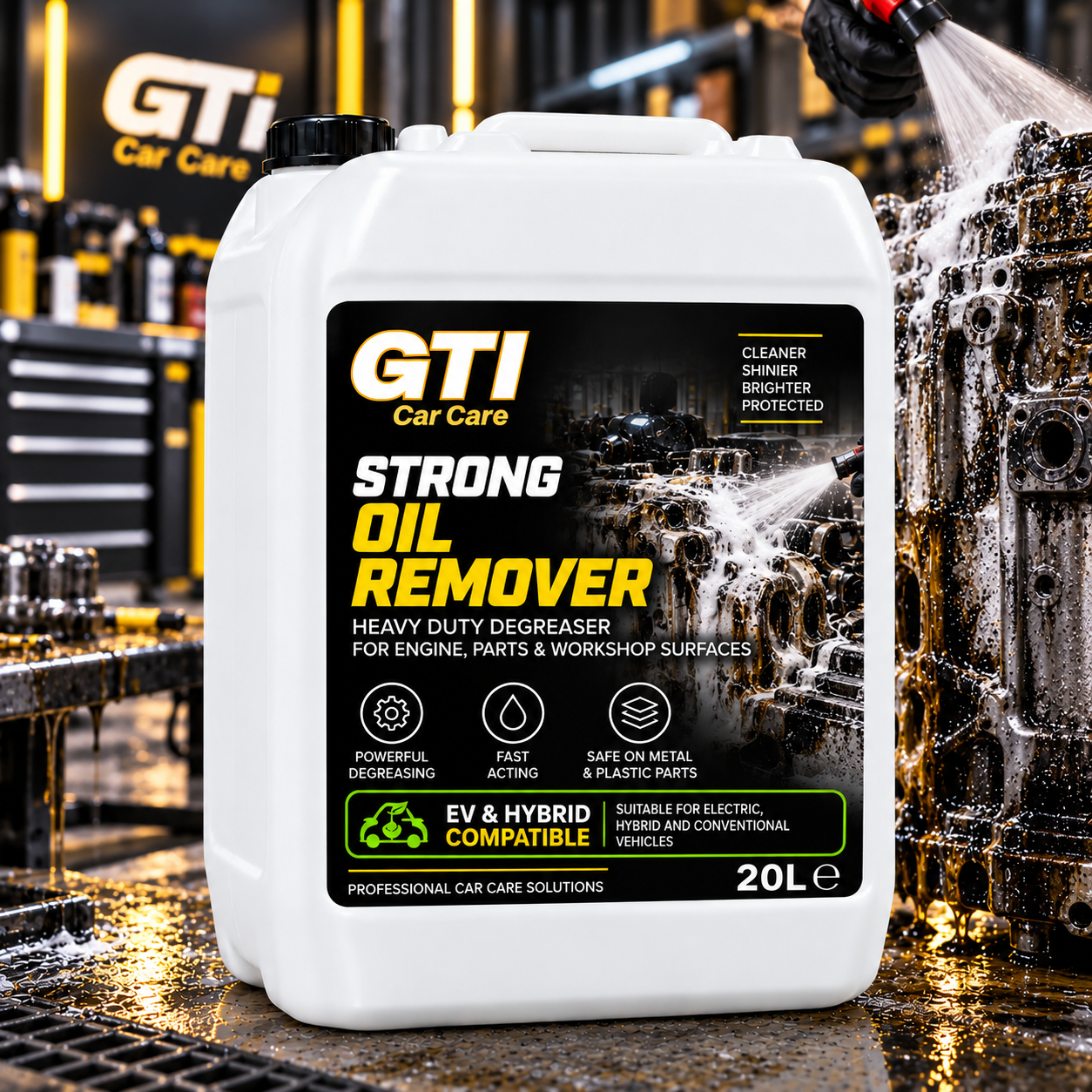Strong Oil Remover in 20 L professional packaging